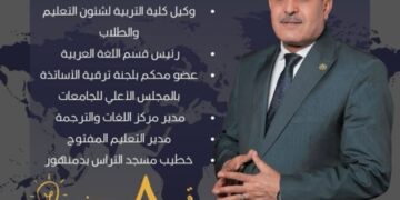 الدكتور بهلول سالم لمنفى يعلن ترشحه لعضوية مجلس الشيوخ 2025 عن محافظة البحيرة