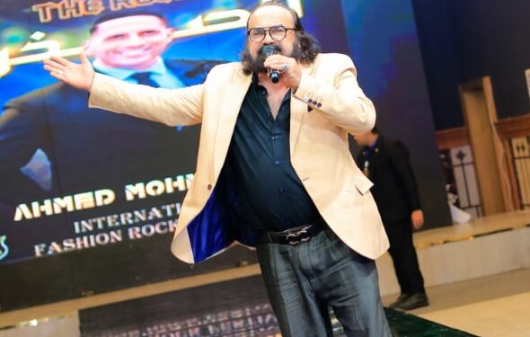 شكر وتقدير للفنان القدير نادر أبو الليف من رجل الأعمال أحمد المحمدي رئيس مهرجان الصخرة