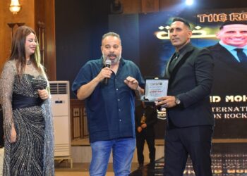 شكر وتقدير للفنان القدير أحمد الحلواني من رجل الأعمال أحمد المحمدي رئيس مهرجان الصخرة