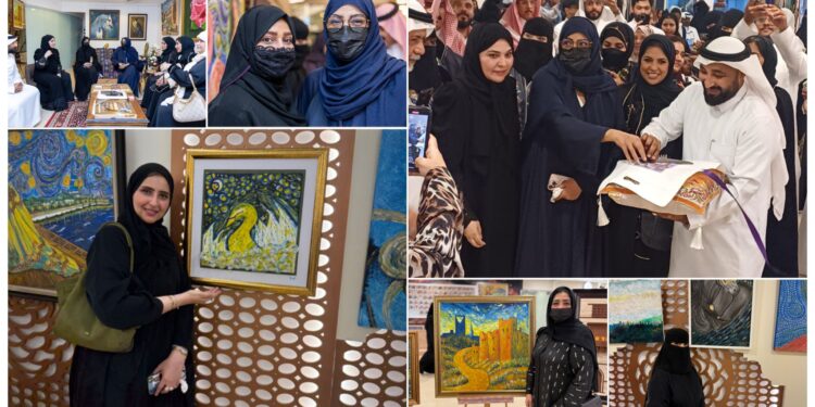 الأميرة نوف بنت فيصل آل سعود تشعل جدة بافتتاح المعرض التشكيلي الدولي “إلهامات فان جوخ”