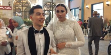 زفاف محمد هنداوي وسهيلة الضلع