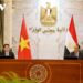 رئيس جمهورية فيتنام يصدر بيانًا صحفيًا عقب اجتماعه مع رئيس وزراء جمهورية مصر