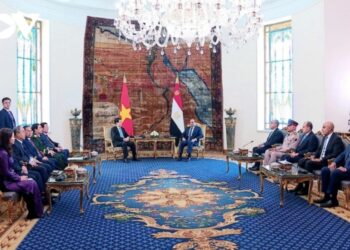 رئيس جمهورية فيتنام يصدر بيانًا صحفيًا عقب اجتماعه مع رئيس وزراء جمهورية مصر