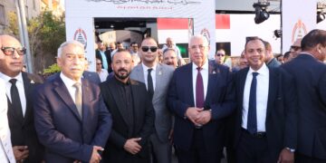 بحضور رئيس الحزب والأمين العام  افتتاح مقر حزب الجبهة الوطنية  امانو محافظة القاهرة