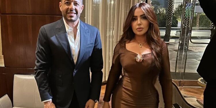رشا السيد تخطف الأنظار في أحدث ظهور مع محمد حماقي