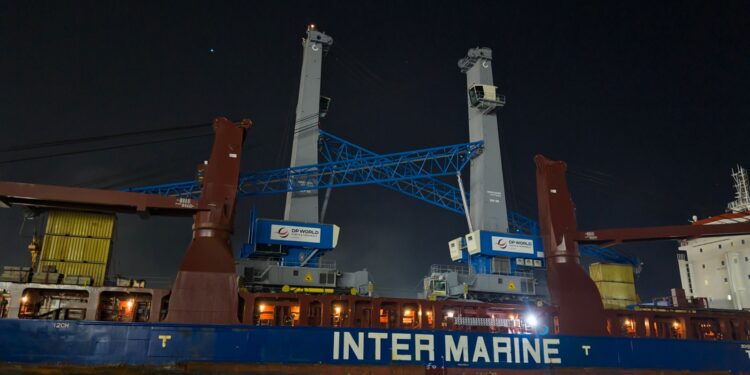 “دي بي ورلد مصر” تستقبل أحدث الرافعات العملاقة لتعزيز مكانة مصر كمركز لوجستي إقليمي