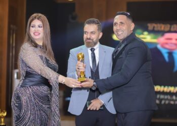 شكر وتقدير للستايلست ومصمم الأزياء محمود فرج من رجل الأعمال أحمد المحمدي رئيس مهرجان الصخرة الدولي