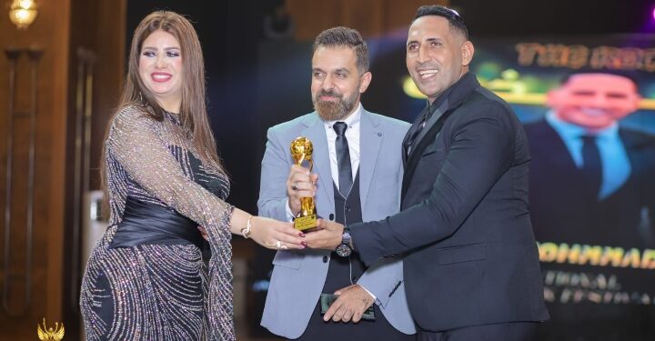 شكر وتقدير للستايلست ومصمم الأزياء محمود فرج من رجل الأعمال أحمد المحمدي رئيس مهرجان الصخرة الدولي