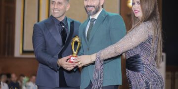 تكريم البلوجر محمد النجار في مهرجان الصخرة الدولي