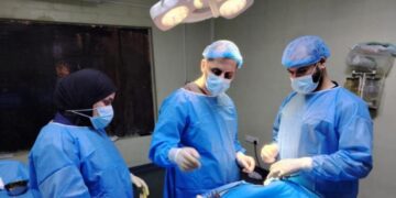 مستشفي ينقذ حياة طفلة