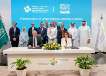 نستله السعودية توقع مذكرة تفاهم استراتيجية مع جامعة الملك عبدالله للعلوم والتقنية لتعزيز البحث والابتكار في الغذاء والزراعة في المملكة العربية السعودية