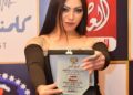 تكريم رائع للإعلامية المتميزة مونيكا باسم خلال فعاليات مهرجان Arab Media