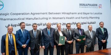 “مينا فارم  وباير” تُعلنان تحالف استراتيجي لتوطين التصنيع ونقل تكنولوجيا الدواء  وترسيخ مكانة مصر كـ ” بوابة أفريقيا” للتصدير