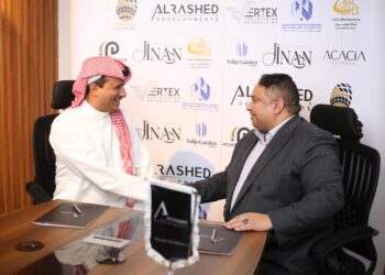 نجاح مراسم توقيع شراكة استراتيجية وطنية بين الراشد للتطوير العقاري و الشيخ جابر بن سعيد الحربي لتنفيذ مشروع “JINAN”