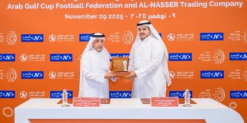 شركة النصر الرياضي للتجارة الراعي الرسمي لبطولة دوري أبطال الخليج للأندية في نسختها 2025 – 2026
