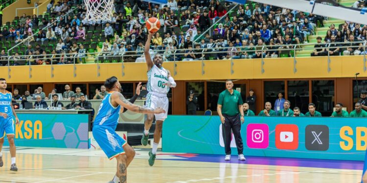 أخضر السلة يفتتح مشواره بتصفيات كأس العالم بانتصار مستحق على الهند