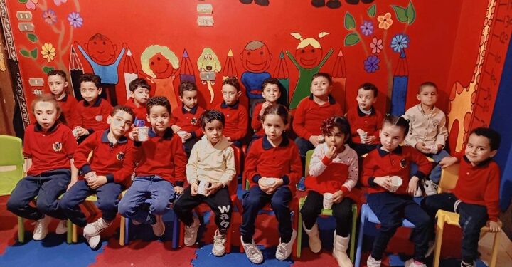 حضانة 1 VIP تحتفل بيوم ترفيهي تثقيفي عن الفراعنة و المتحف المصري الكبير