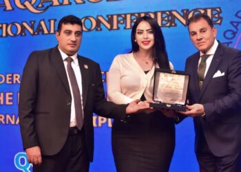 نجاح مبهر وتكريم الإعلامية ندى حجازي في مؤتمر تقارب الدولي بصمة إعلامية تتألق في سماء الدبلوماسية والسلام