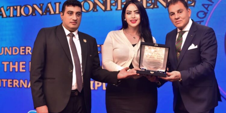 نجاح مبهر وتكريم الإعلامية ندى حجازي في مؤتمر تقارب الدولي بصمة إعلامية تتألق في سماء الدبلوماسية والسلام