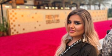 أجمل إطلالة للجميلة هند بابا في مهرجان البحر الأحمر السينمائي