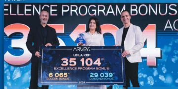 تكريم متميز من بوابة مصر الحدث إلى رائدة الأعمال التونسية ومديرة ألماس بشركة أرفيا: ليلى الكافى !!