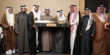 تهنئة أمير المنطقة الشرقية ونائبه تتصدر أفراح الغافلي بزواج نجله أحمد في الأحساء