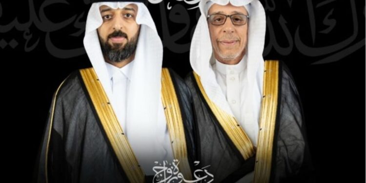 عبدالله القطان عريسًا بالهفوف