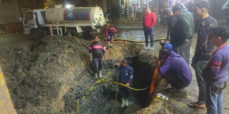 في استجابة عاجلة.. محافظ كفرالشيخ يعلن الانتهاء من صيانة خط الطرد الرئيسي بقطر 350 مم بمساكن الصفا بدسوق