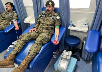وكالة وزارة الداخلية لشؤون الأفواج الأمنية تشارك في مبادرة”عسير تقتدي”للتبرع بالدم