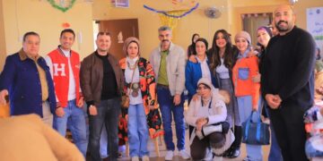 دكتورة رشا العناني تنظم زيارة لدار رعاية المسنات الكفيفات من منطلق الدور الخدمي لحزب مستقبل وطن