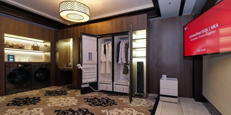 إل جي إلكترونيكس” تستعرض حلولها المنزلية المدعومة بالذكاء الاصطناعي  خلال معرض إنوفيست 2026