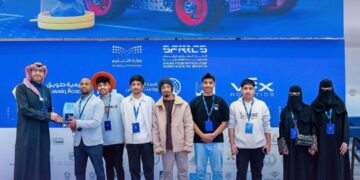 تقنية الأحساء أبطال البطولة الوطنية VEX U للجامعات 2026