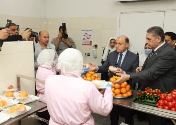 محافظ كفرالشيخ يتفقد معرض «أهلًا رمضان» بفوه لتوفير السلع الغذائية والاستهلاكية بتخفيضات من 10 لـ 30%