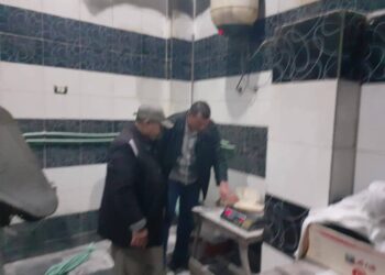 استمرار متابعة اعمال الحملات التموينية  على المحال التجارية والمنشآت والمخابز بالمدينة والقرى بقلين