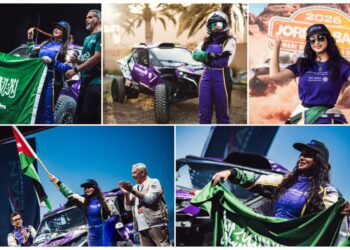 البطلة مها الحملي تحصد المركز الثاني في رالي الأردن بطولة الشرق الأوسط 2026