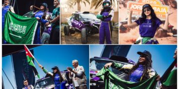 البطلة مها الحملي تحصد المركز الثاني في رالي الأردن بطولة الشرق الأوسط 2026