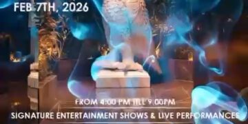 محمد عباس و ظهور مميز في اهم حدث بالقاهره مع شركة mn nexus بالتعاون مع moodrooftop