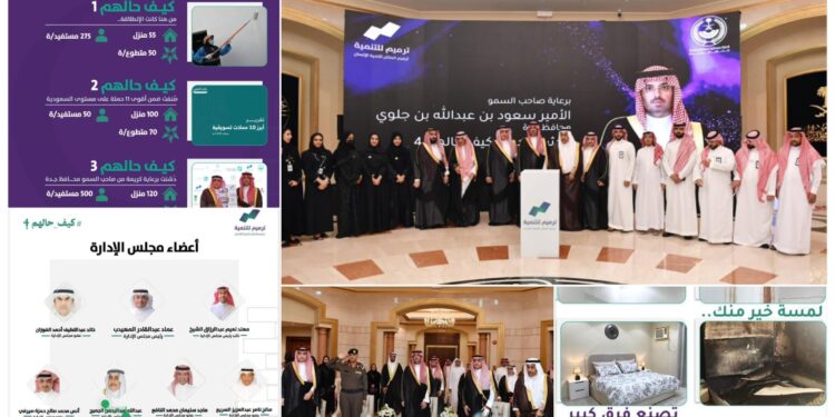 محافظ جدة يدشن حملة «كيف حالهم 4» لجمعية ترميم لتأهيل 150 منزلاً للأسر الأشد احتياجًا