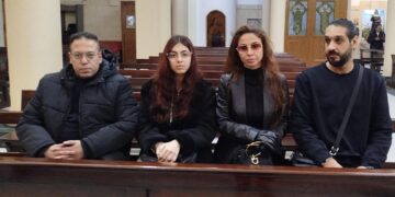 دوللي شاهين  تقيم قداس ذكرى الأربعين لولدتها الراحلة “جاكلين الراعي” |