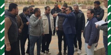 زعفر” يتابع معدلات التنفيذ بمشروع الإسكان المتوسط «134 عمارة»