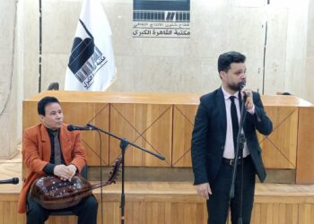 أنغام رمضان تتألق بمكتبة القاهرة الكبرى