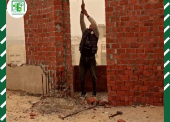 زعفر” إزالة أعمال بناء مخالفة بقطعتين سكنيتين بالحي الأول