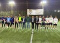 🏆👈💢رئيس جهاز حدائق أكتوبر يشهد فعاليات البطولة الرمضانية لكرة القدم تحت رعاية مجلس أمناء المدينة