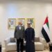 سفير الإمارات يستقبل  رئيس العلاقات الحكومية والشؤون العامة بمجموعة “موانئ دبي العالمية”