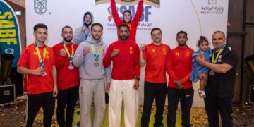 فريق الملاكمة بالقادسية يحصد 7 ميداليات في بطولة حزام المملكة للنخبة