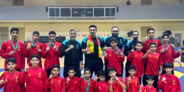 ناشئو القادسية أبطال المملكة للتايكوندو