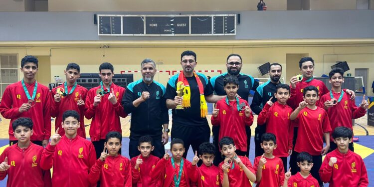 ناشئو القادسية أبطال المملكة للتايكوندو