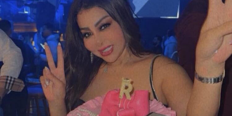 الفنانة الجميلة روان فؤاد تحتفل بعيد ميلادها في أجواء رائعة للغاية