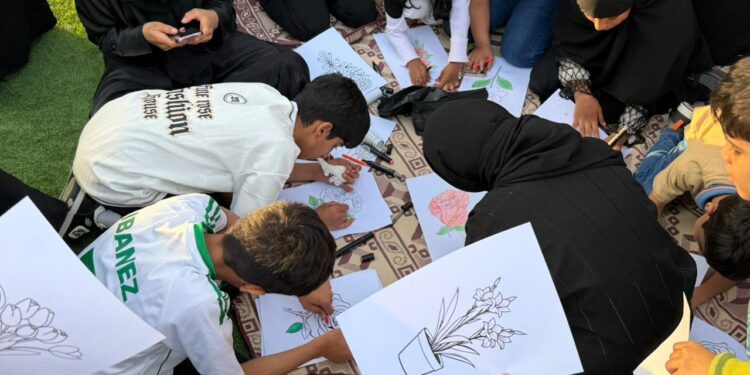 طلاب وطالبات مدارس تعليم الطائف يتفاعلون مع ملتقى الورد والنباتات العطرية