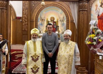 الدكتور أحمد سيد شلتوت يزور كنائس بولاق الدكرور لتقديم التهنئة ويؤكد على وحدة الصف الوطني